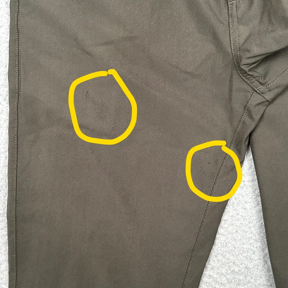 Vuori Meta Pant Mens 31x30 Dark Oregano Athletic Slim Stretch Tech Chino Travel - Picture 8 of 16